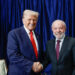 Trump chama Lula de “muito volátil” e diz: “Não poderia me importar menos com ele”