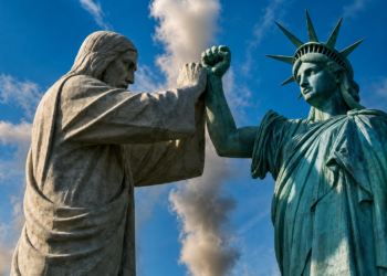 Irã divulga vídeo feito por IA de ‘briga’ entre Estátua da Liberdade e Cristo Redentor