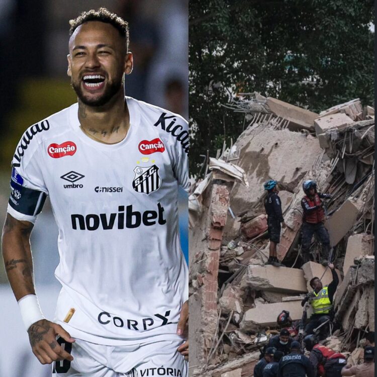 Neymar doa mais de um milhão para ajudar vítimas de terremotos na Venezuela