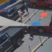 Vídeo mostra policial reagindo a assalto e atirando contra criminosos em pela luz do dia, no bairro do Jurunas