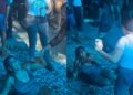 Mulher viraliza ao se jogar no chão e se recusar a aceitar fim de show em Sergipe