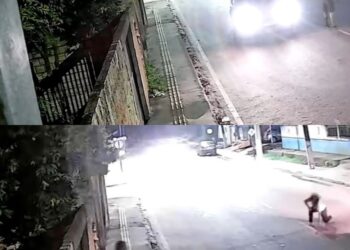 Em Santarém, motorista de aplicativo se joga de carro em movimento para escapar de tentativa de assalto