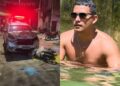 Homem atropela moradores que estavam pintando a rua para a Copa do Mundo, no bairro da Pedreira