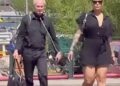 Vídeo de mulher levando idoso na “coleira” em Amsterdã viraliza e divide opiniões nas redes