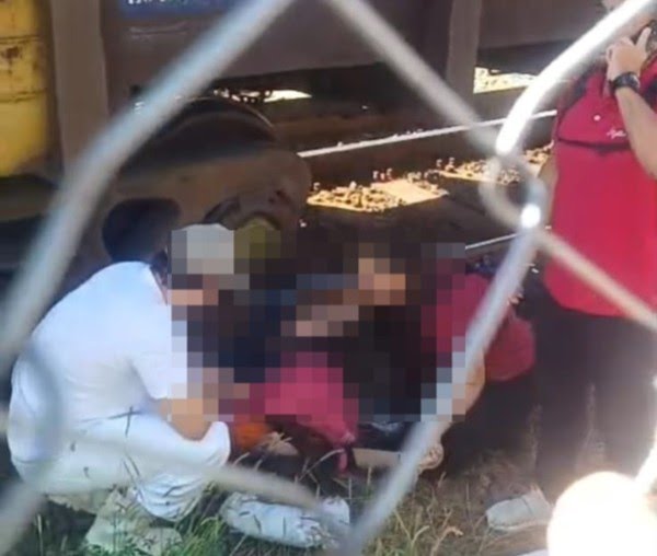 Usando fone de ouvido, adolescente de 13 anos é atingida por trem ao atravessar linha férrea em Barra Mansa