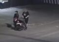 Homem ataca casal com carrinho de bebê no meio da rua e acaba contido pela Guarda Municipal